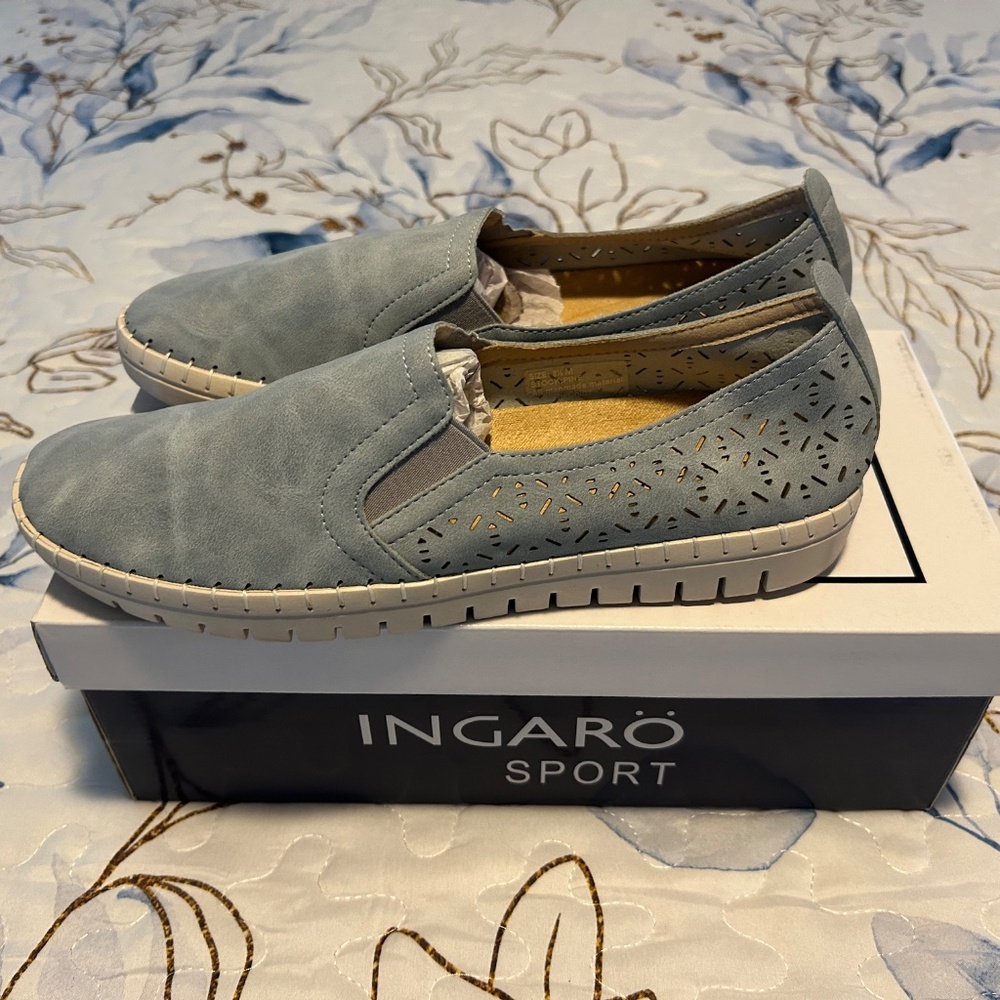 Ingaro Sport Slip On - Pine Blue - Sz 8.5M